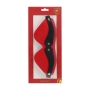 BANDEAU MILAN COLLECTION NOIR/ROUGE OUCH!