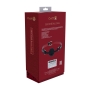 BÂILLON EN SILICONE RESPIRANT MILAN COLLECTION NOIR/ROUGE OUCH!