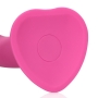 LOVELINE NON-PHALLIC VIBRATING DILDO MEDIUM POWERFUL PINK