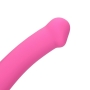 LOVELINE NON-PHALLIC VIBRATING DILDO MEDIUM POWERFUL PINK