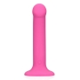 LOVELINE NON-PHALLIC VIBRATING DILDO MEDIUM POWERFUL PINK