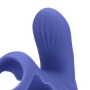 ANILLO PARA EL PENE CON VIBRACIÓN Y ESTIMULADOR DEL CLÍTORIS AZUL LOVELINE