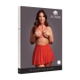 LE DÉSIR 4 PIECE SET RED QUEEN SIZE