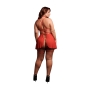 LE DÉSIR 4 PIECE SET RED QUEEN SIZE