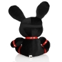 S-LINE RABBIT BONDAGE VELVET LARGE BLACK