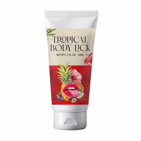 LUBRIFIANT AUX ARÔME TROPICALE BODY LICK 1.7 FL OZ 50 ML