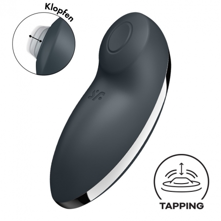 ESTIMULADOR TAP & CLIMAX 2 GRIS SATISFYER
