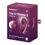 SATISFYER TAP & CLIMAX 2 RED STIMULATOR