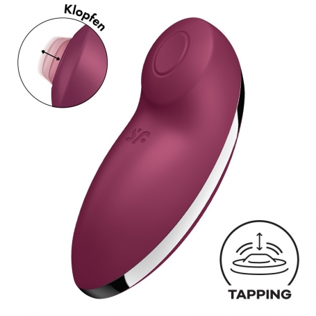 ESTIMULADOR TAP & CLIMAX 2 ROJO SATISFYER