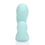 LOVELINE THREE-IN-ONE LIQUID SILICONE VIBRATOR BREEZY BLUE