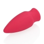 LOVELINE CONE SHAPED BULLET VIBRATOR BLUSHING RED