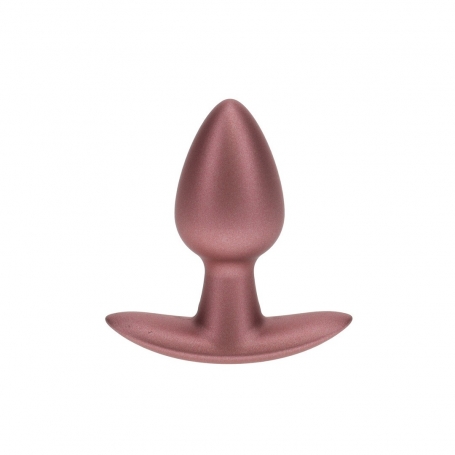 OUCH! SMOOTH SILICONE ANAL PLUG SMALL 2.6 / 6,5 CM ROSE GOLD