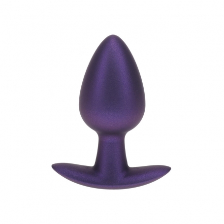 PLUG ANAL SMOOTH SILICONE MEDIUM 3,1 /7,9 CM METALLIC PURPLE OUCH!