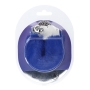 OUCH! HEAVY-DUTY FLUFFY HANDCUFFS NAVY