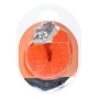 MENOTTES EN PELUCHE HEAVY-DUTY FLUFFY ORANGE OUCH!