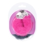 OUCH! HEAVY-DUTY FLUFFY HANDCUFFS PINK