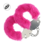 MENOTTES EN PELUCHE HEAVY-DUTY FLUFFY ROSE OUCH!