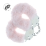 MENOTTES EN PELUCHE HEAVY-DUTY FLUFFY POWDER ROSE OUCH!