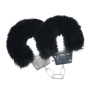 MENOTTES EN PELUCHE CLASSIC FLUFFY NOIR OUCH!