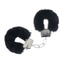 ESPOSAS DE FELPA CLASSIC FLUFFY NEGRO OUCH!