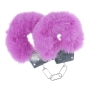 MENOTTES EN PELUCHE CLASSIC FLUFFY VIOLET OUCH!