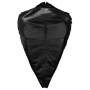 RESTRICCIÓN DE BRAZOS ZIP-UP FULL ARM AND SHOULDER SLEEVE NEGRO XTREME OUCH!
