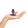 PLUG ANAL SMOOTH SILICONE SMALL 2.6 /6,5 CM METALLIC PURPLE OUCH!