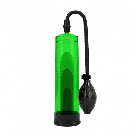 POMPE POUR PÉNIS BASIC PUMP 1 VERT PUMPED