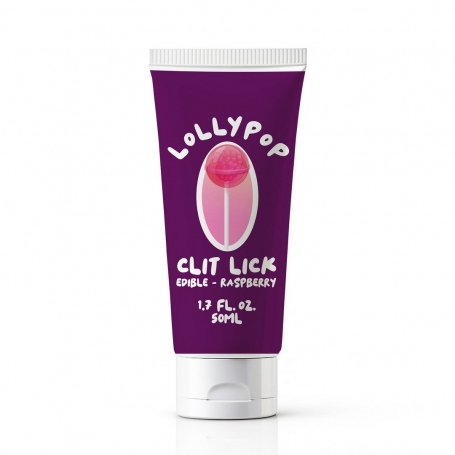 GEL POUR LE SEXE ORAL AROMATISÉ AUX FRAMBOISE LOLLYPOP CLIT LICK 1.7 FL OZ/ 50 ML PHARMQUESTS