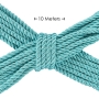 CORDON EN POLYESTER POUR BONDAGE 32.8 FT / 10 M BLEU OUCH!