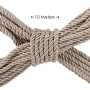 OUCH! POLYESTER BONDAGE ROPE 32.8 FT / 10 M GOLD