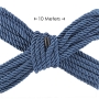OUCH! POLYESTER BONDAGE ROPE 32.8 FT / 10 M NAVY BLUE