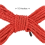 CORDON EN POLYESTER POUR BONDAGE 32.8 FT /10 M ROUGE OUCH!
