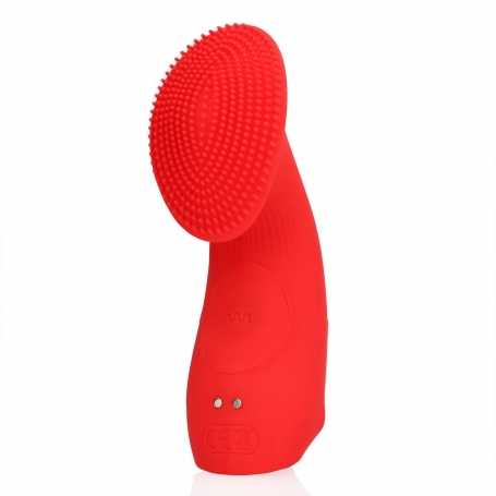 VIBRADOR DE DEDO COM TEXTURA SUNRISE RED LOVELINE