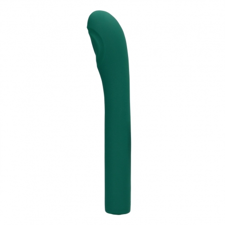 VIBRADOR PARA PUNTO G PULSE WAVE GREEN CRYSTAL LOVELINE