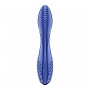 DILDO DE VIDRO DAZZLING CRYSTAL 2 AZUL SATISFYER