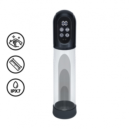 BOMBA AUTOMÁTICA PARA EL PENE Y MASTURBADOR ENGAGE GUN METAL PUMPED