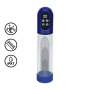 BOMBA AUTOMÁTICA PARA EL PENE Y MASTURBADOR ENGAGE METALLIC BLUE PUMPED