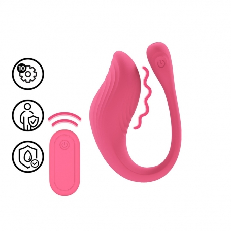OEUF VIBRANT AVEC TÉLÉCOMMANDE G-SPOT VIBE ROSE LOVELINE 