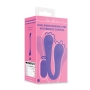 LOVELINE DUAL-ENDED BENDABLE VIBE WITH REMOTE CONTROL PURPLE