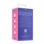 LOVELINE DUAL-ENDED BENDABLE VIBE WITH REMOTE CONTROL PURPLE