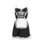 COSTUME DE FEMME DE CHAMBRE NOIR S-LINE 