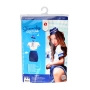 COSTUME D'HÔTESSE BLEU/BLANC S-LINE 