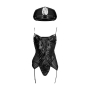 COSTUME DE POLICIÈRE NOIR S-LINE 