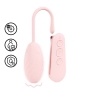 OEUF VIBRANT AVEC TÉLÉCOMMANDE FELICITE 10 FUNCTION ROSE LOVELINE 