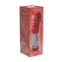MASTURBADOR VIBRATORIO CON SUCCIÓN E IMPULSO STROKEMATE METALLIC RED PUMPED