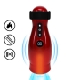 PUMPED VIRTUO SUCTION AND VIBRATION MASTURBATOR PUMP WITH PHONE ATTACHMENT METALLIC RED