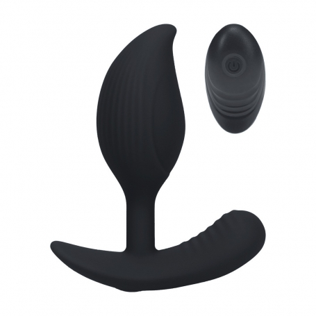 PLUG ANAL DE SILICONA LÍQUIDA CON VIBRACIÓN Y MANDO A DISTANCIA LEVELZ 