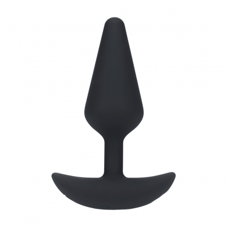 LEVELZ CLASSIC VIBRATING SILICONE ANAL PLUG M BLACK