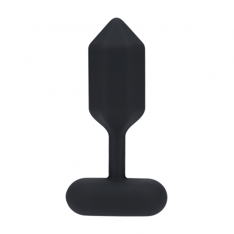 PLUG ANAL EN SILICONE AVEC VIBRATIONS HEXAGONAL L NOIR LEVELZ